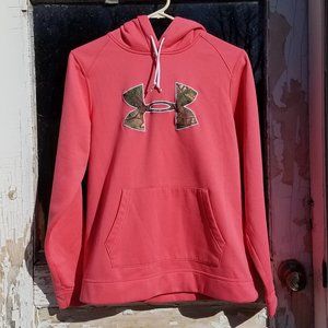 Under Armour Pink Coldgear Storm Armour Fleece® Hoodie w/ Realtree Logo